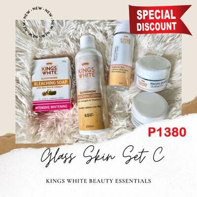 Kings White Glass Skin Set C