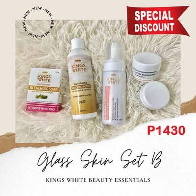 Kings White Glass Skin Set B