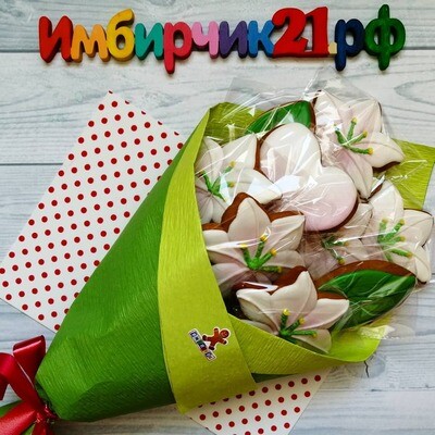 Имбирные пряники цветы Имбирные пряники цветы
