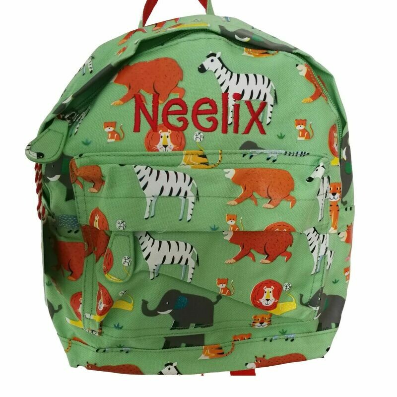 Animal Park Personalised Children's Backpack