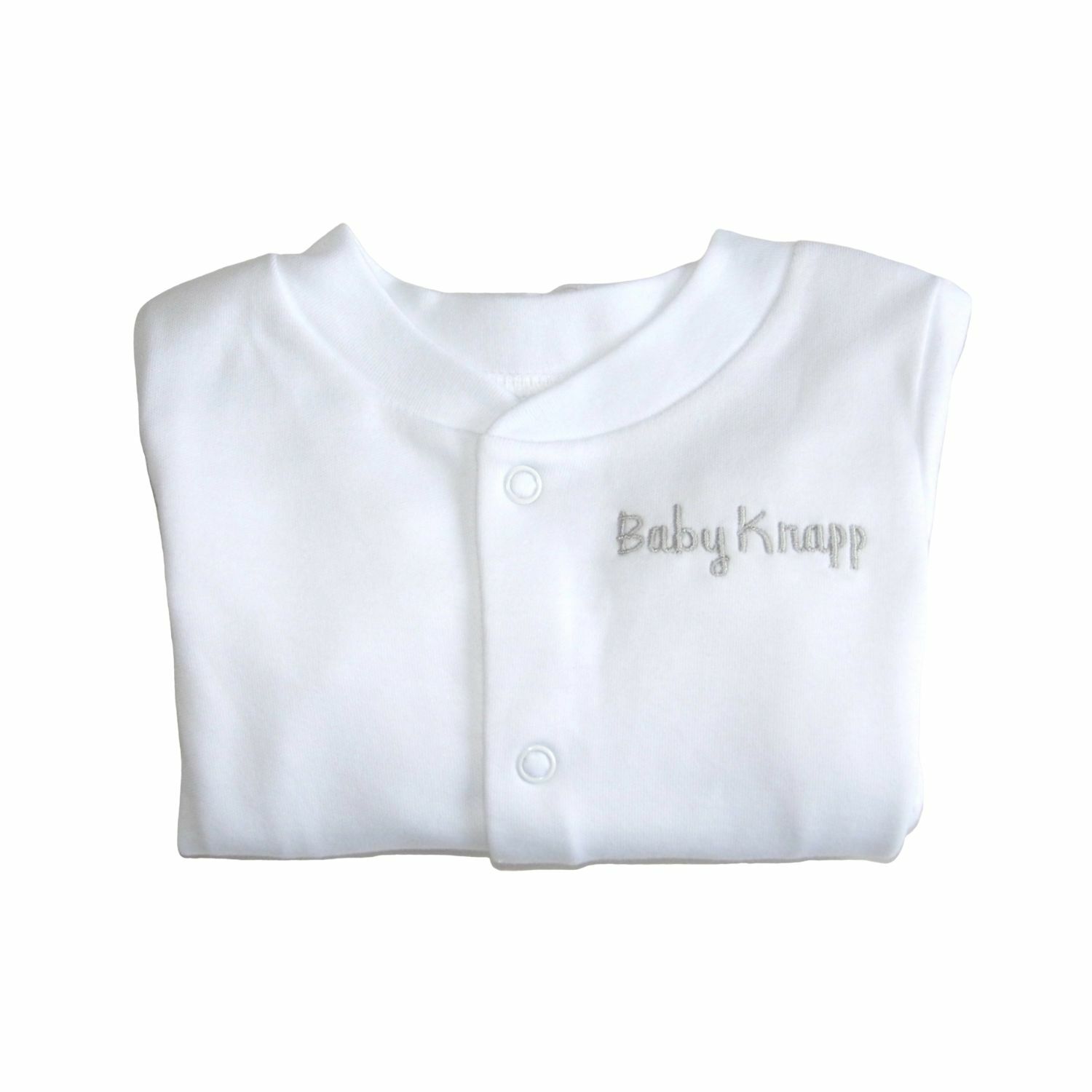 personalised babygrow sleepsuit