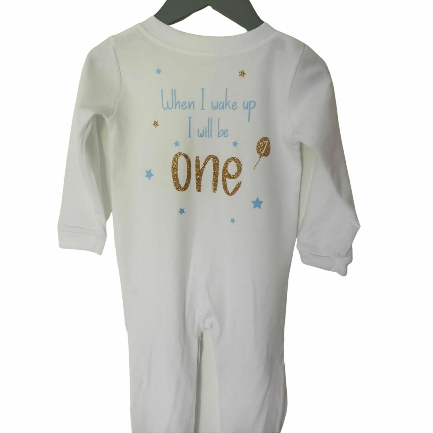 personalised sleepsuit