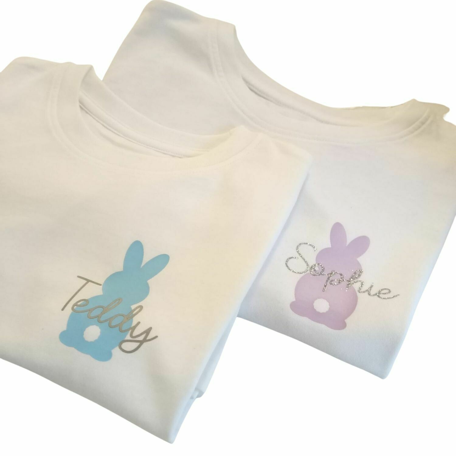 Easter Bunny Personalised Kids T-Shirt