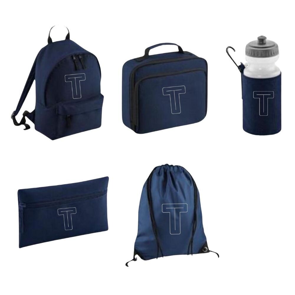 Personalised Children's School Backpack Set
