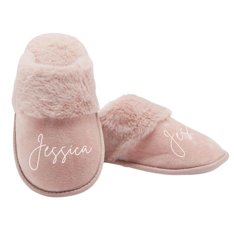 Mule Personalised Slippers For Girls