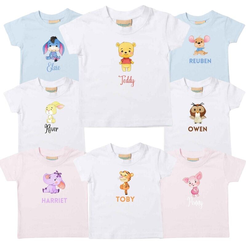 Winnie the Pooh Personalised Children's T-Shirt