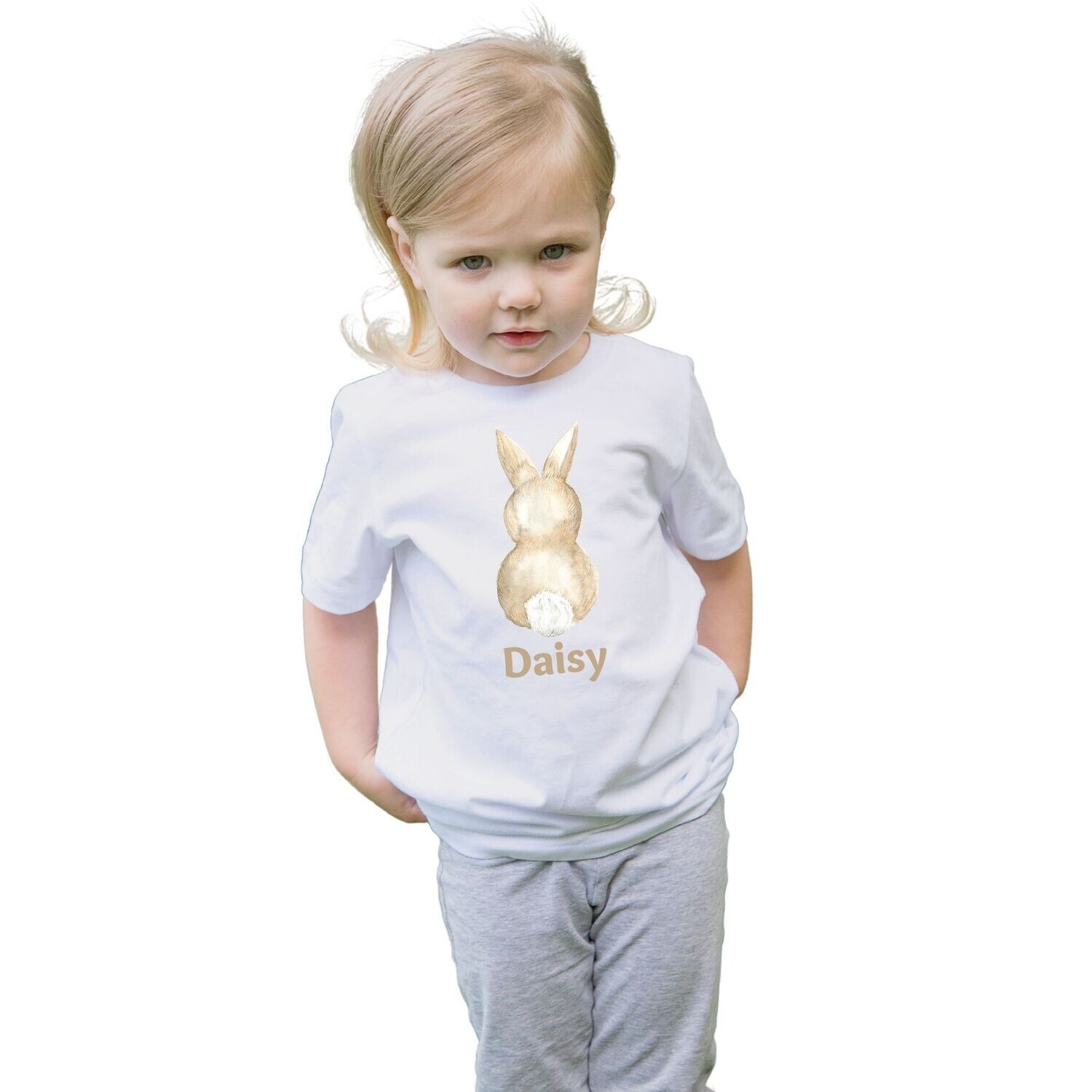 Personalised Bunny T-Shirt for Easter