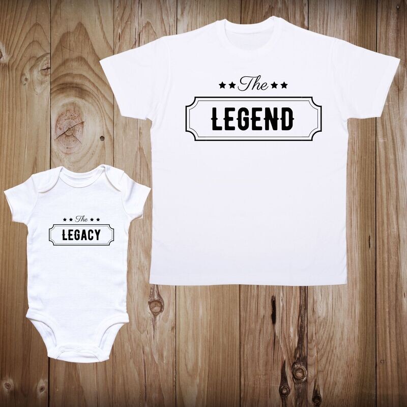 The Legend & The Legacy Father's Day T-Shirts