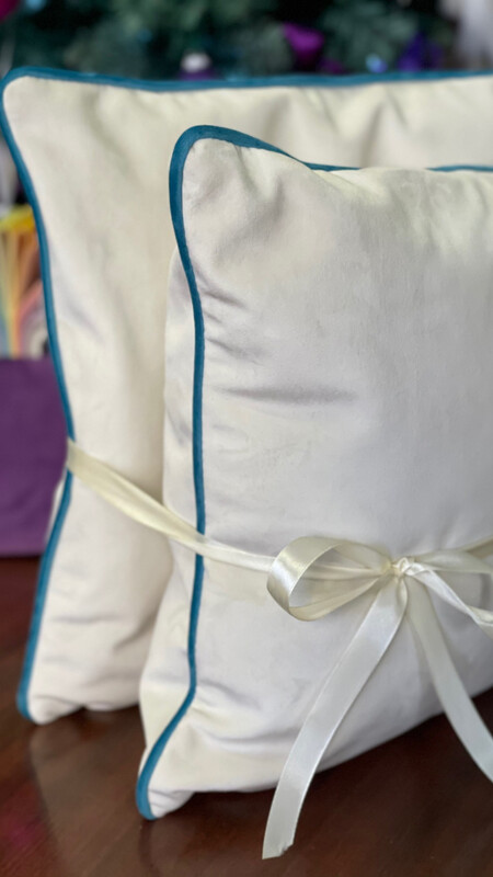 Cuscini personalizzati con bordino 