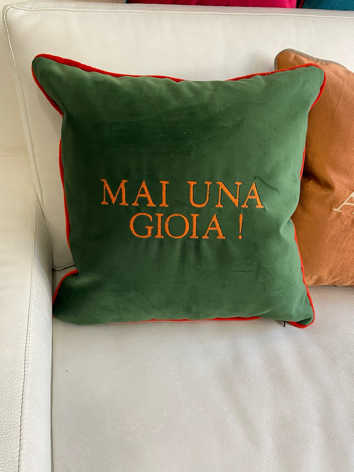 Cuscini personalizzati ricamati