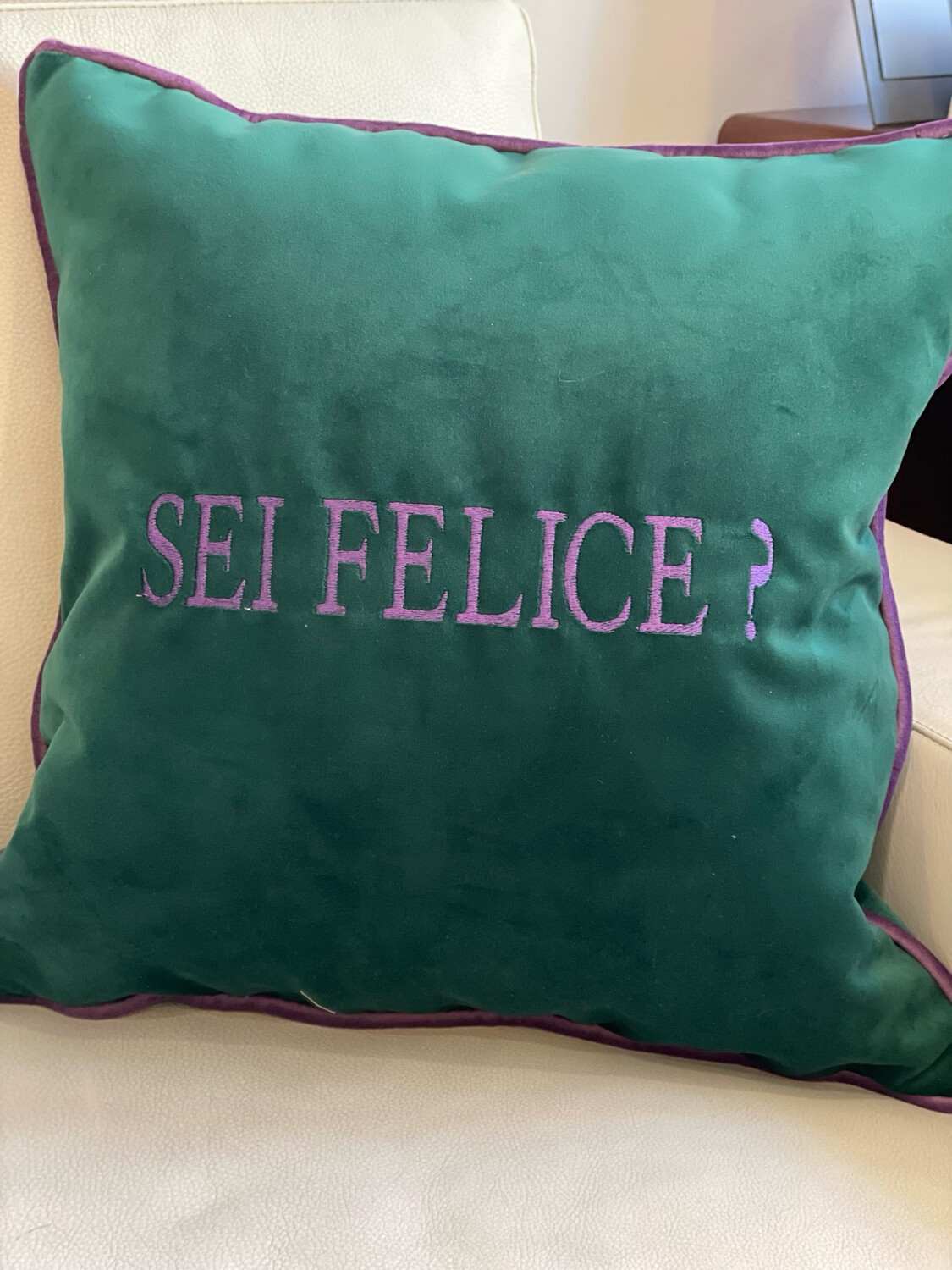 Cuscini personalizzati ricamati