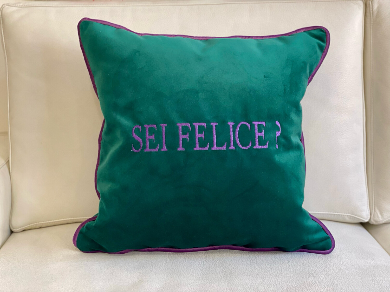Cuscini personalizzati ricamati