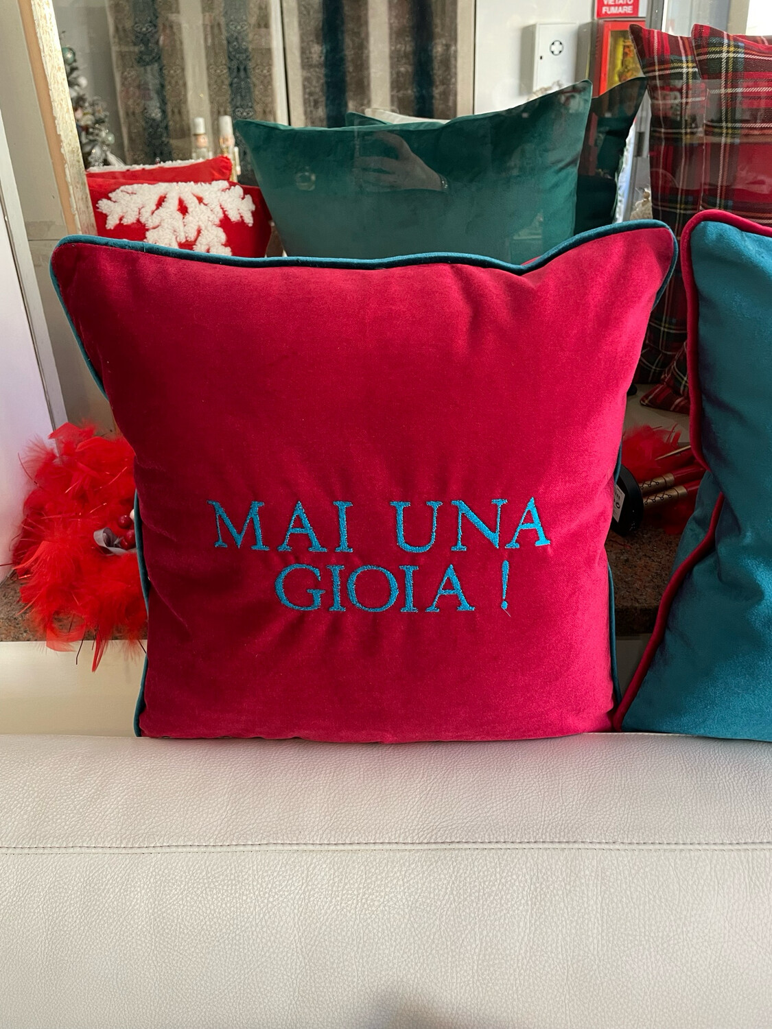 Cuscini personalizzati ricamati