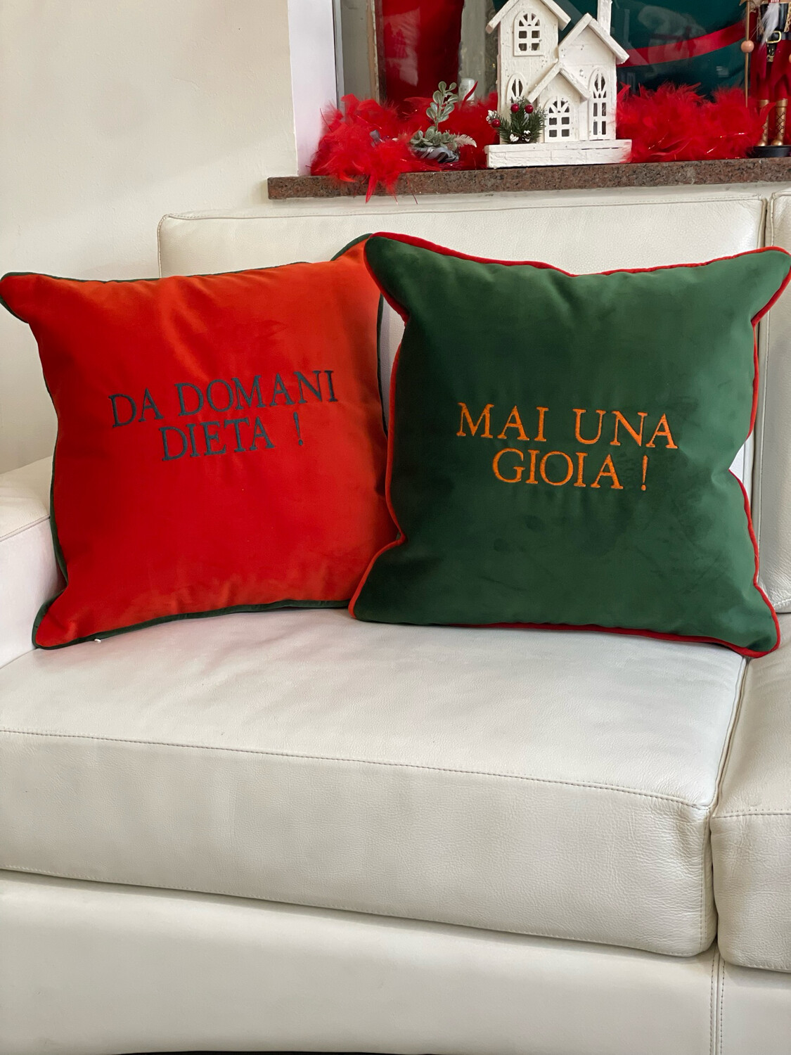 Cuscini personalizzati ricamati