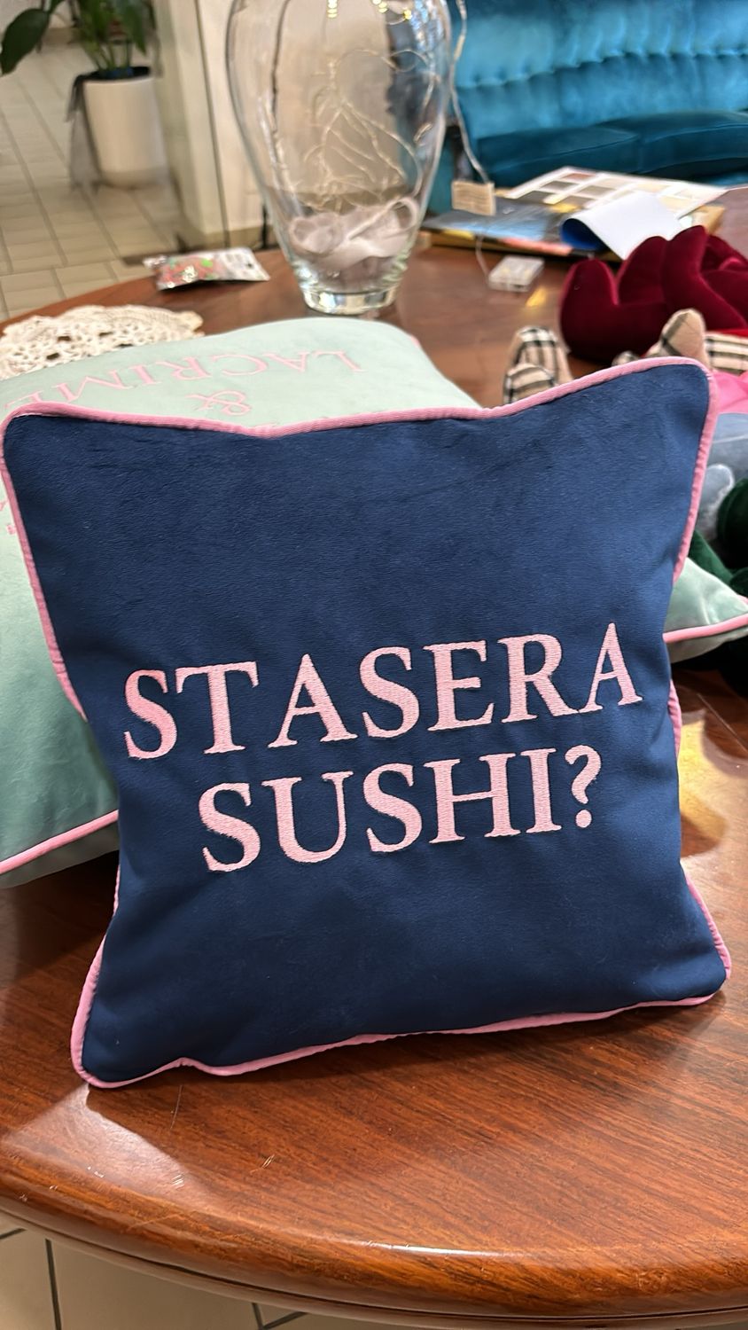 Cuscini personalizzati ricamati