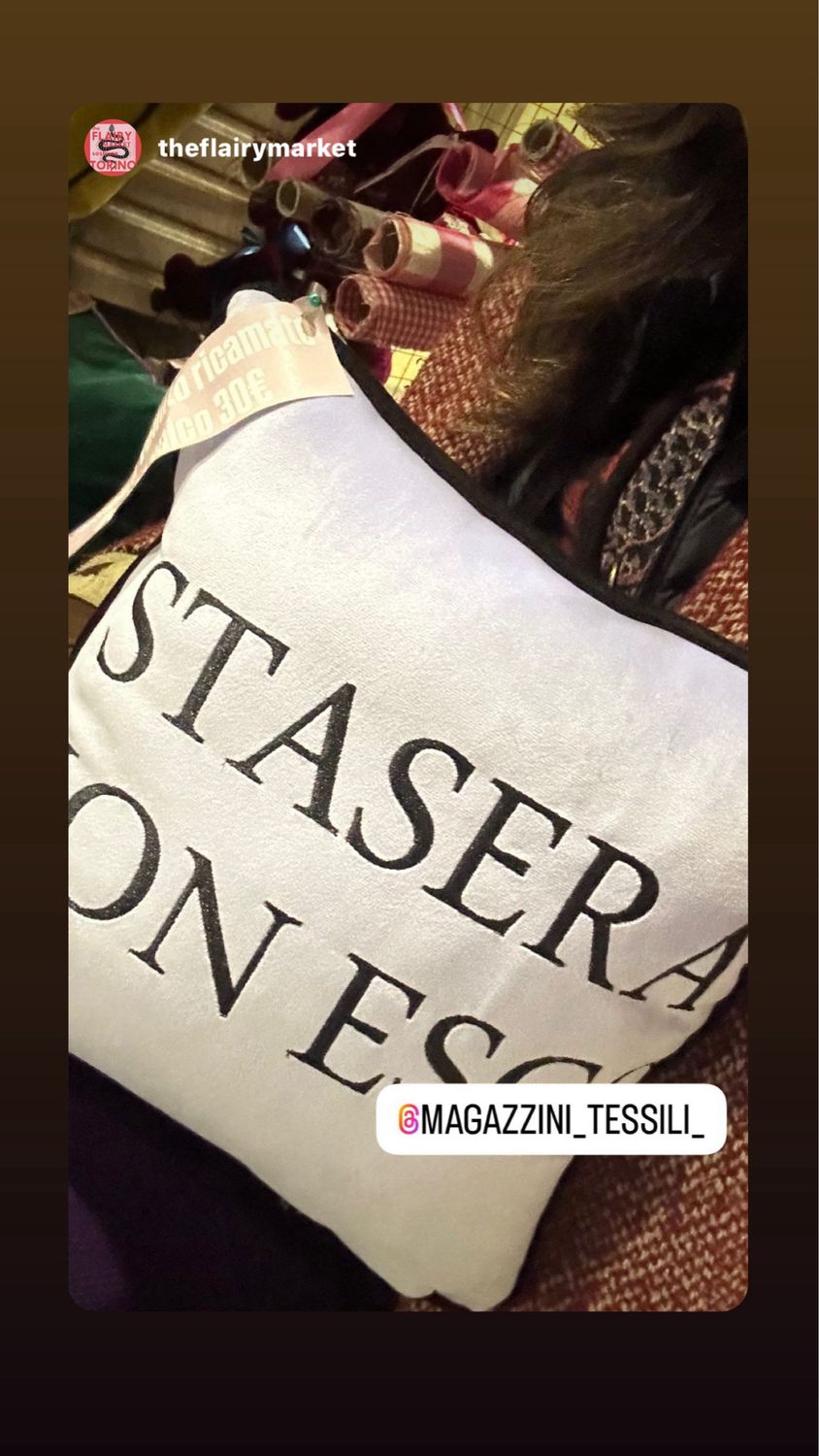 Cuscini personalizzati ricamati