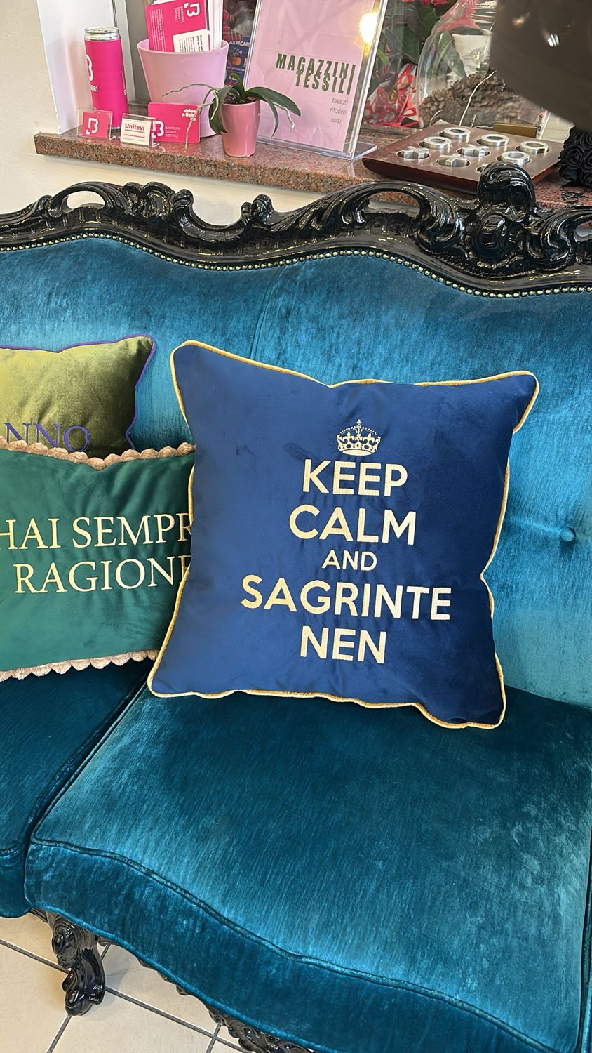 Cuscini personalizzati ricamati