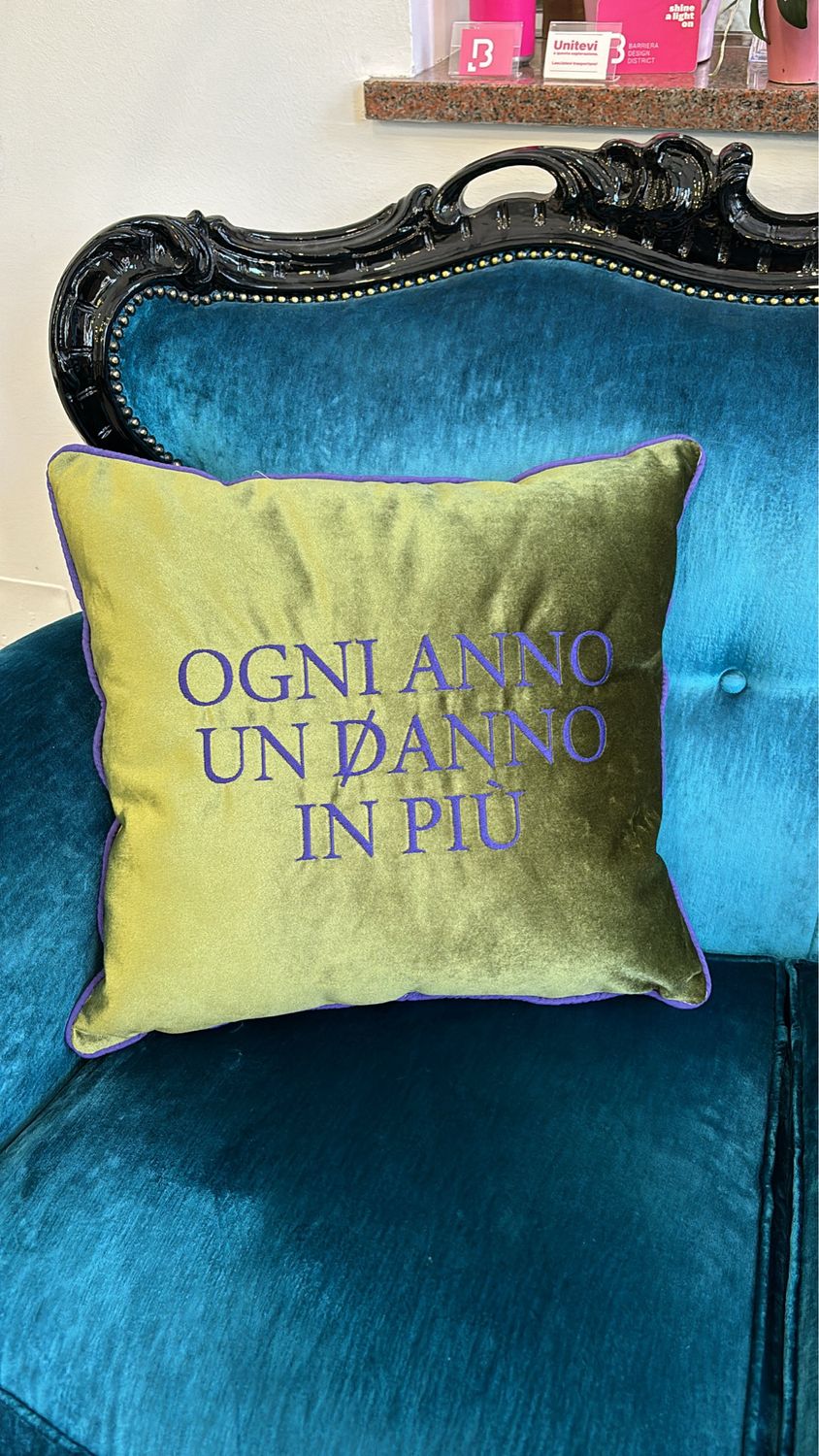 Cuscini personalizzati ricamati