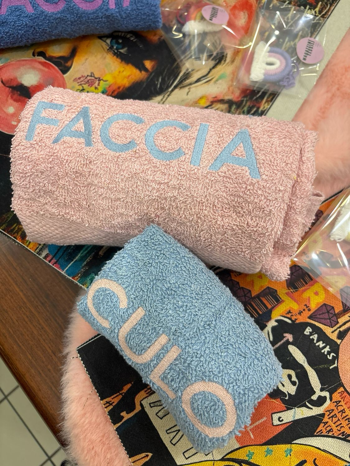 Set faccia Culo Bagno