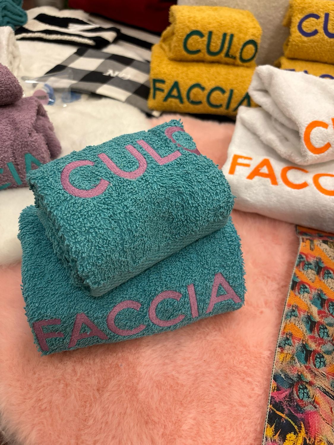 Set faccia Culo Bagno