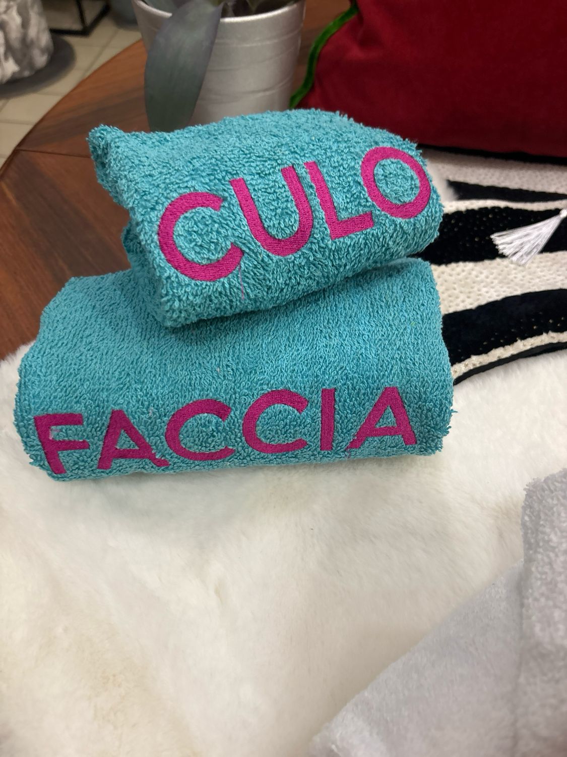 Set faccia Culo Bagno