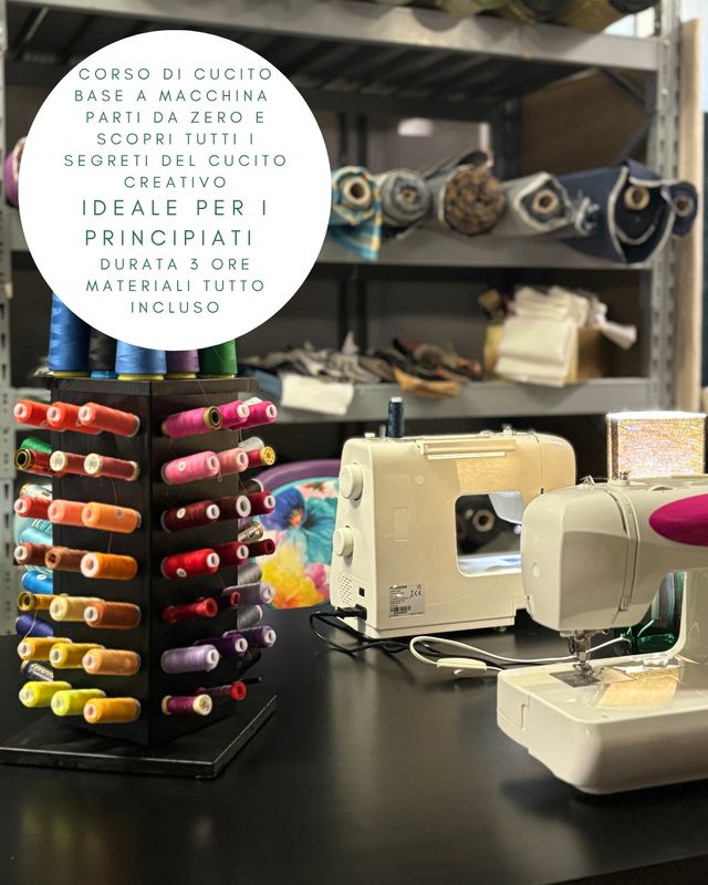 Corso cucito Base/Intermedio/Avanzato 🧵