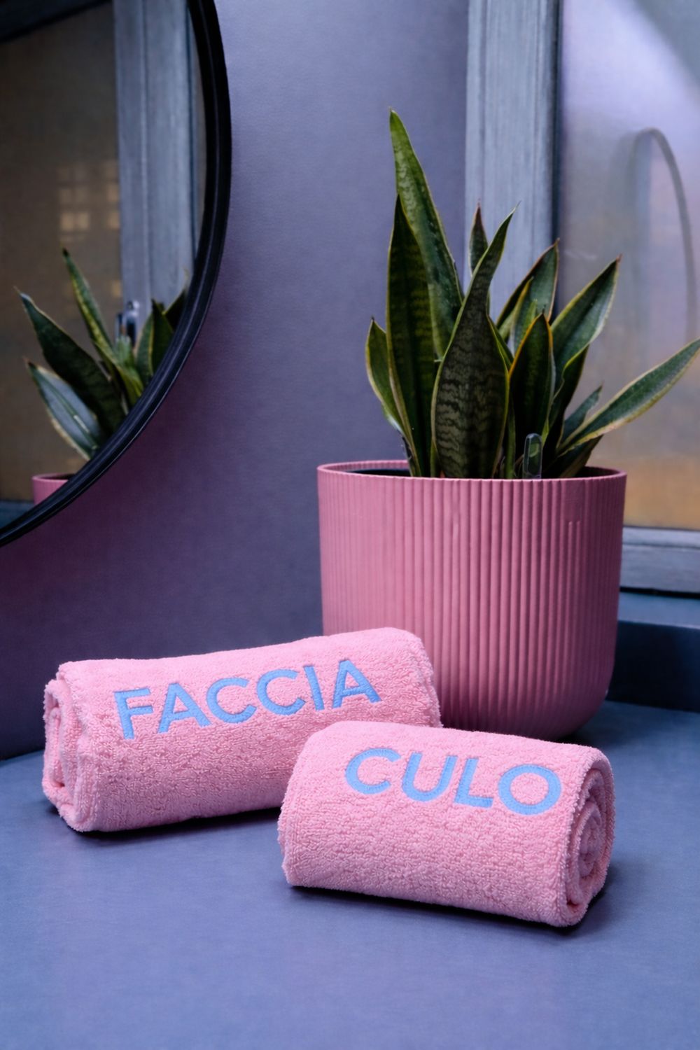 Set faccia Culo Bagno