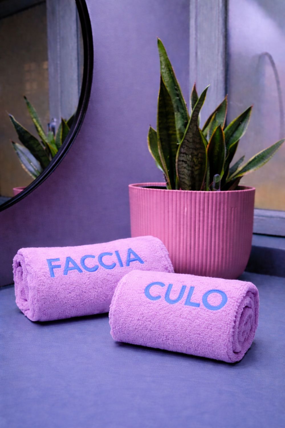 Set faccia Culo Bagno