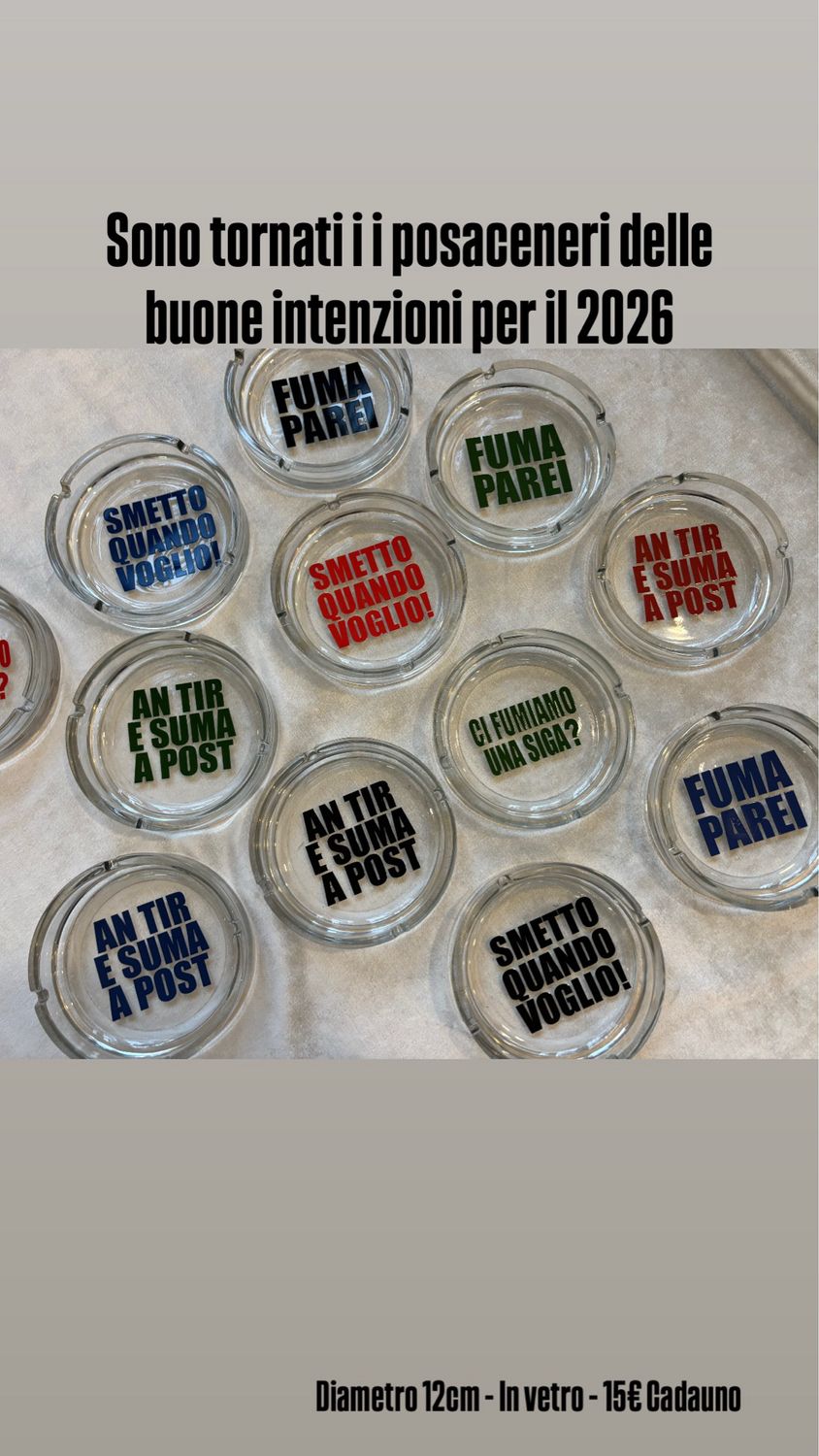 Posacenere Piemontese