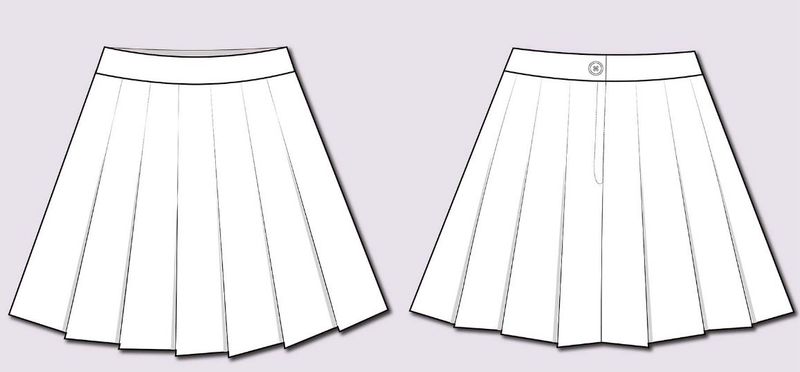 Corso cucito Gonna a pieghe