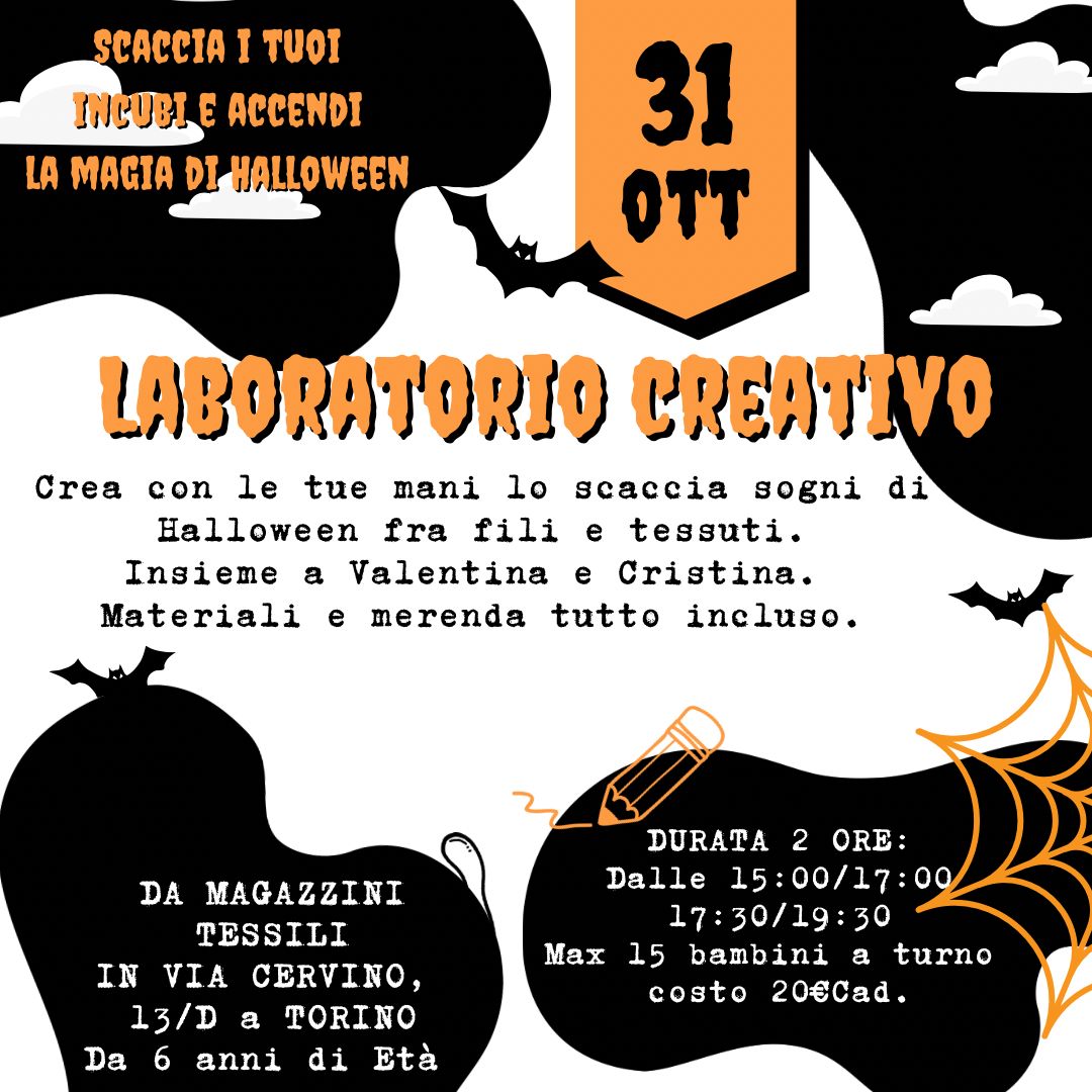 Corso crea il tuo schiaccia sogni di Halloween