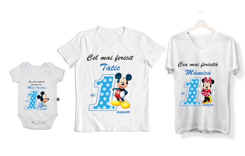 Set familie aniversar Mickey