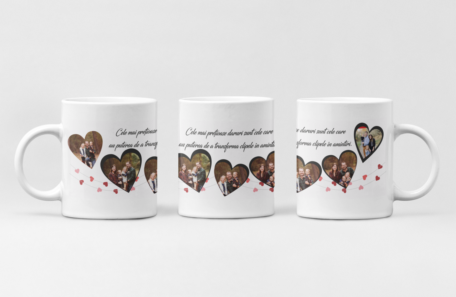 Cană personalizată cu poze și mesaj – Cadou cu suflet, unic și memorabil