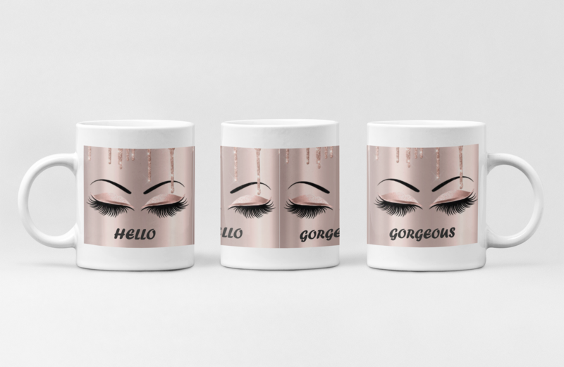 Cană „Hello Gorgeous” – Cadoul chic care spune totul dintr-o privire
