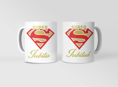 Cani Cuplu Super Iubita și Super Iubitul