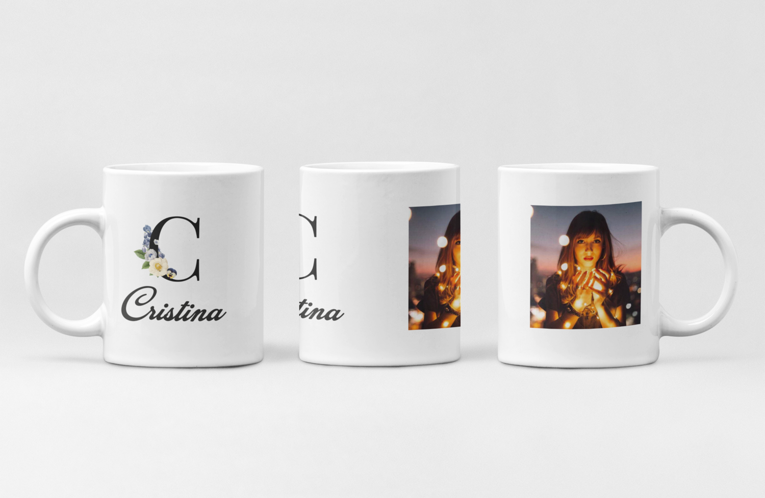 Cană personalizată cu poză și nume – Cadou unic, creat special pentru cineva drag