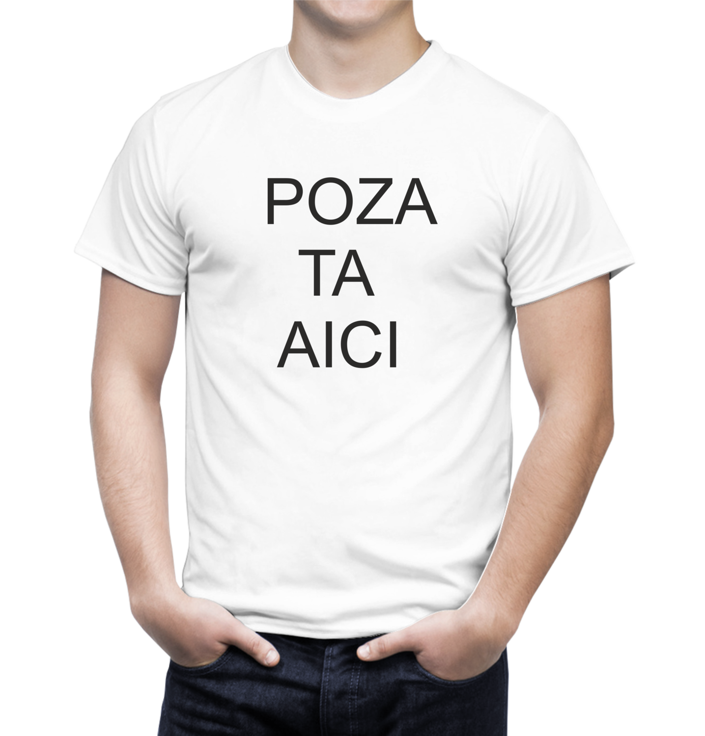 Tricou personalizat bărbat – cu imaginea ta preferată – bumbac 100%, stil unic
