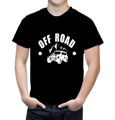 Tricou bărbat „OFF ROAD” – bumbac 100%, pentru aventurieri adevărați