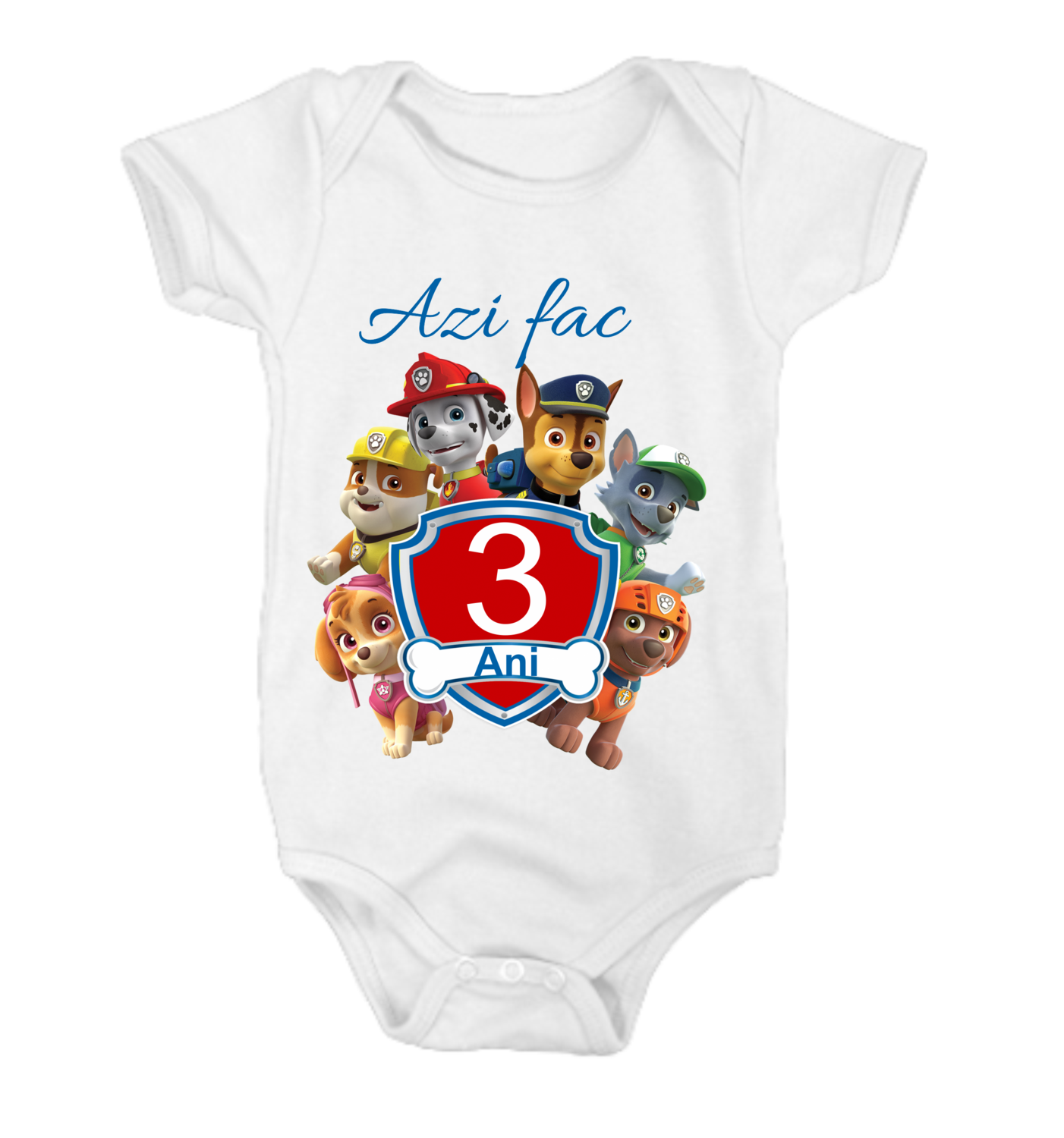 Body personalizat Patrula și Vârsta