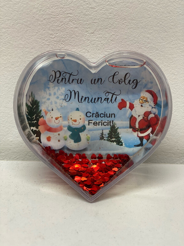 Ornament birou cu mesaj pentru coleg