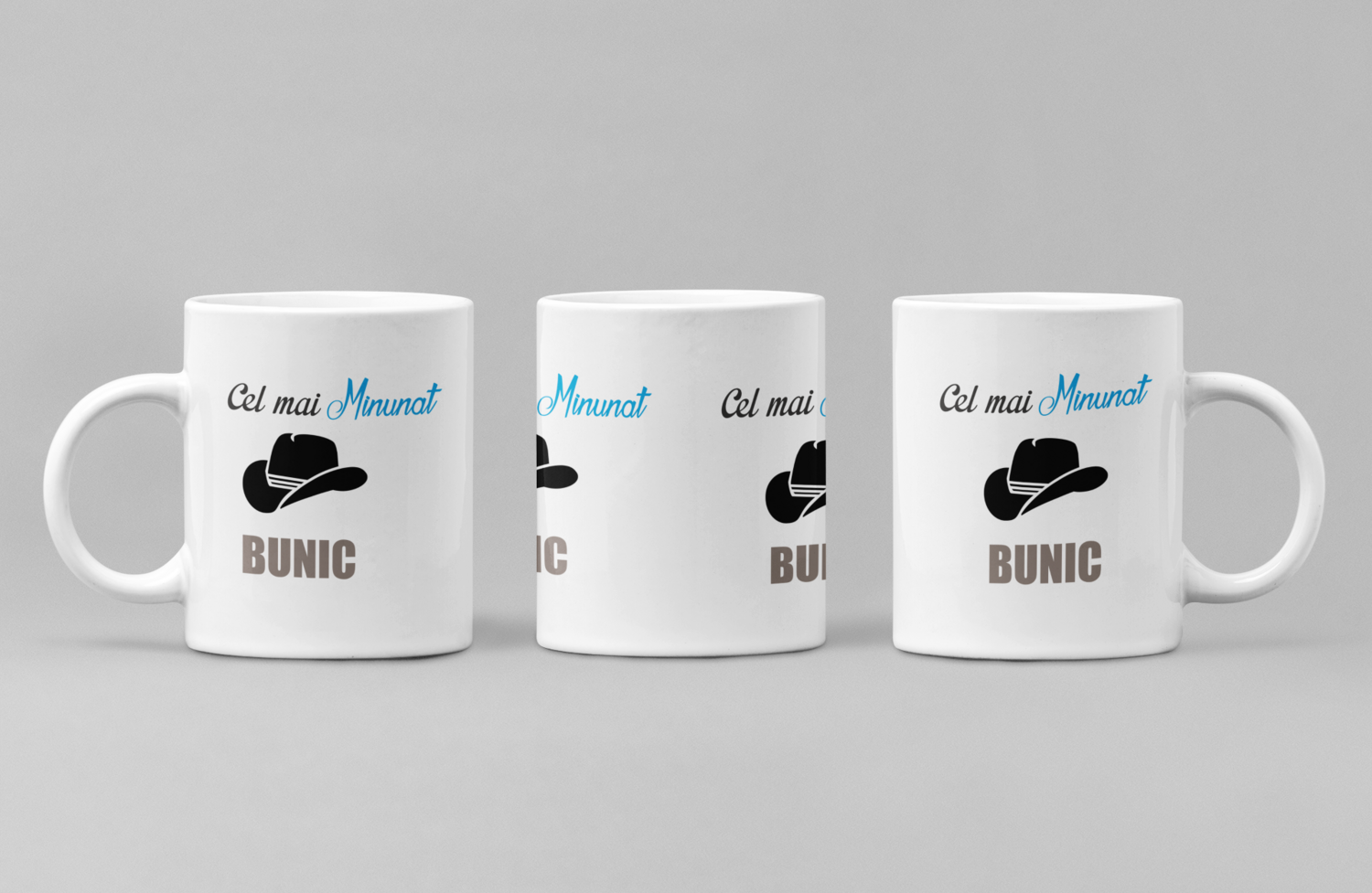 Cană „Cel mai bun bunic” – Cadou special pentru eroul familiei