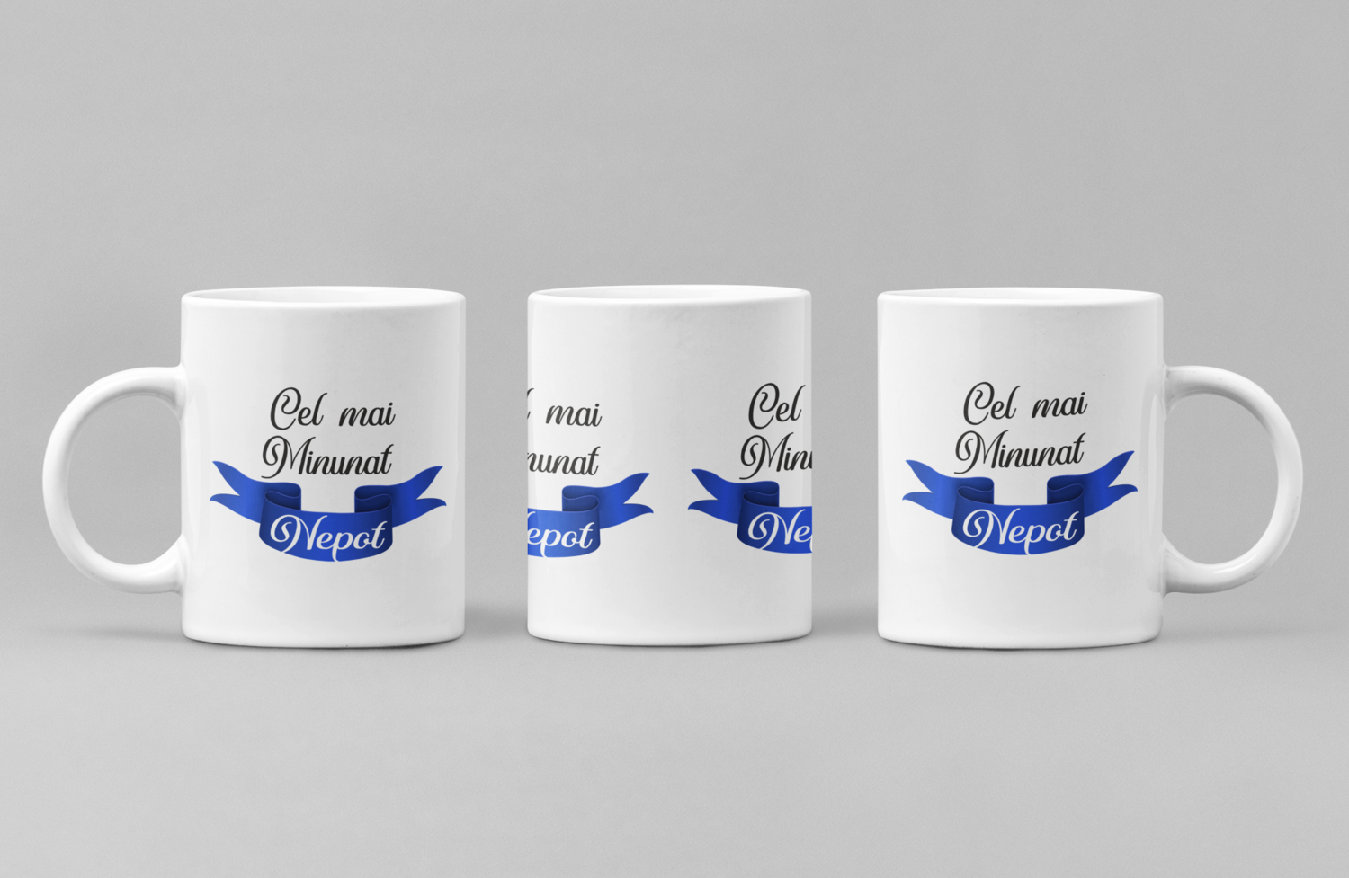 Cană „Cel mai minunat nepot” – Cadou cu iubire pentru un băiat special