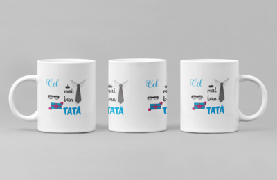 Cana „Cel mai bun tată” – Cadoul care spune „Te iubesc, tată!” în fiecare dimineață