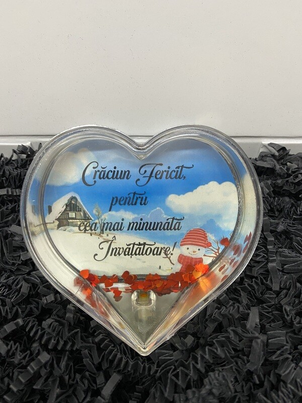 Ornament de birou- Craciun fericit pentru invatatoare