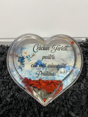 Ornament birou - Craciun Fericit pentru  prietena