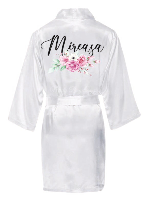 Halat „Mireasa” – design floral roz