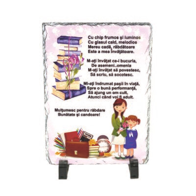 Piatra ardezie – Cadou emoționant