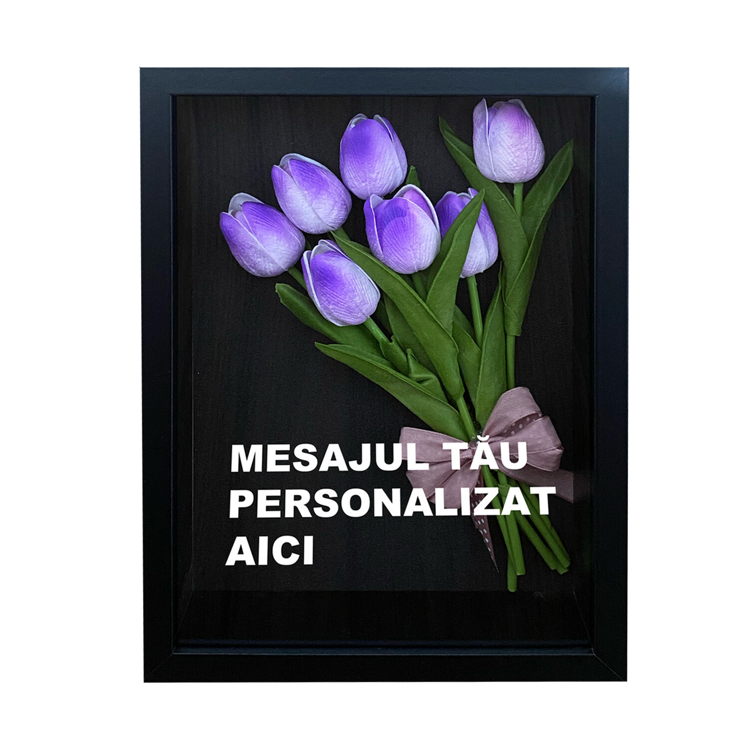 Tablou 3D cu mesaj - Mesaj personalizat, 21x30 cm