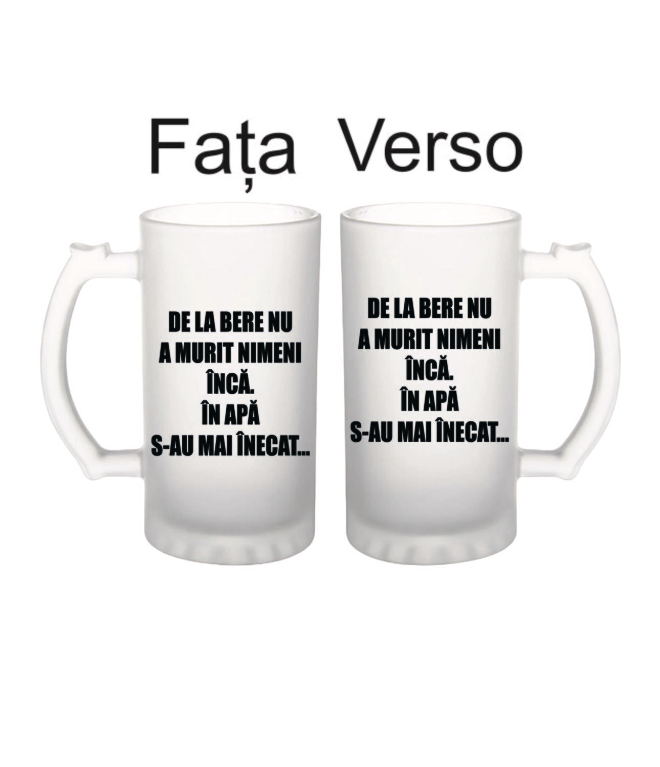 Halba de bere - De la bere nu a murit nimeni, in apa s-au mai inecat