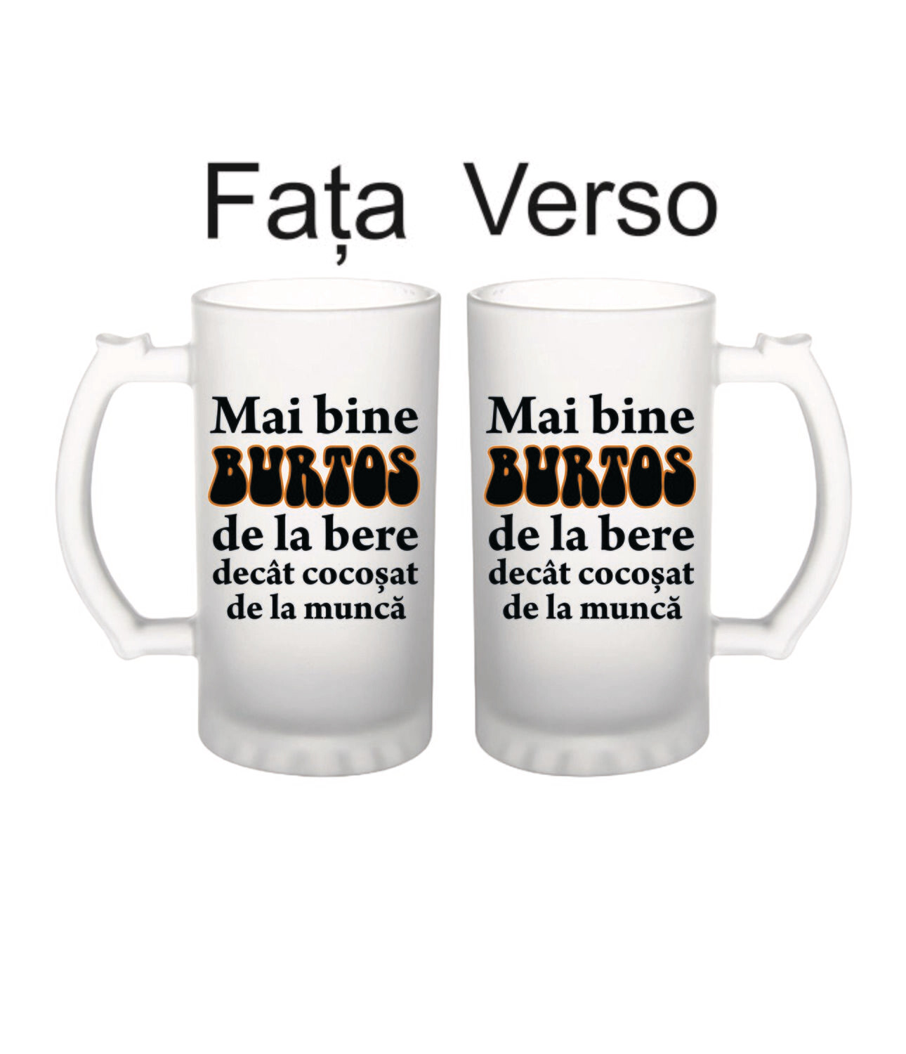 Halba de bere - Mai bine burtos de la bere